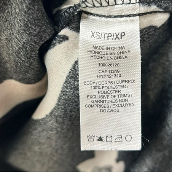 Dynamite Black Floral Mini Dress XS - Picture 6 of 6